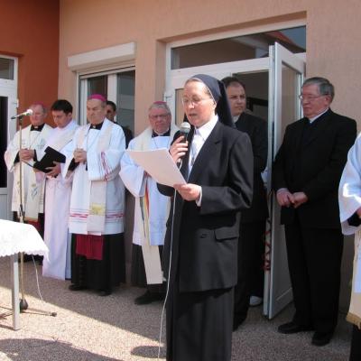 29 şi 30 aprilie: Roman: Sfinţirea şi inaugurarea a trei noi proiecte ale Asociaţiei Caritas