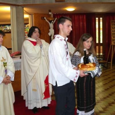 1 mai: Pordenone (Italia): Hramul comunităţii române