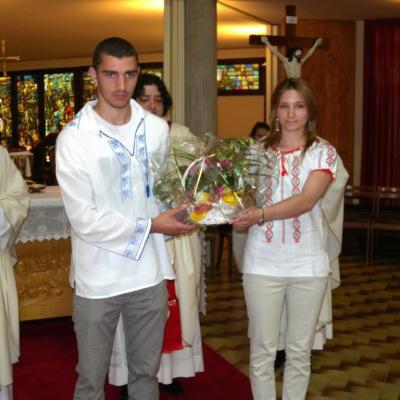 1 mai: Pordenone (Italia): Hramul comunităţii române