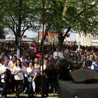 1 mai: Butea: Ziua Tineretului la nivel diecezan (foto: Eduard Lucaci)