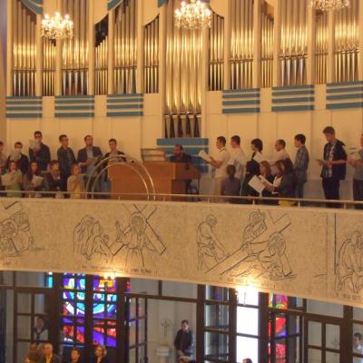 1 mai: Iaşi (catedrală): Liturghie de mulţumire pentru împlinirea a 21 de ani de episcopat ai PS Petru Gherghel