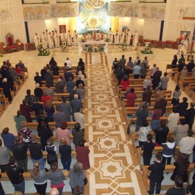 1 mai: Iaşi (catedrală): Liturghie de mulţumire pentru împlinirea a 21 de ani de episcopat ai PS Petru Gherghel