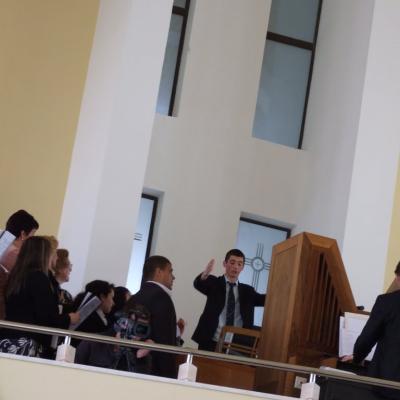 8 mai: Tomeşti: Sfinţirea bisericii "Fericitul Ieremia Valahul" şi consacrarea altarului