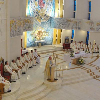 10 mai: Iaşi: Liturghie concelebrată de preoţii promoţiei 2008