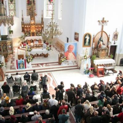 13 mai: Cacica: Pelerinajul de Ziua Bolnavului. Foto: Caritas Iaşi