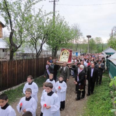 15-18 mai: Tărâţa: Pelerinajul Icoanei Maicii Domnului din Cacica