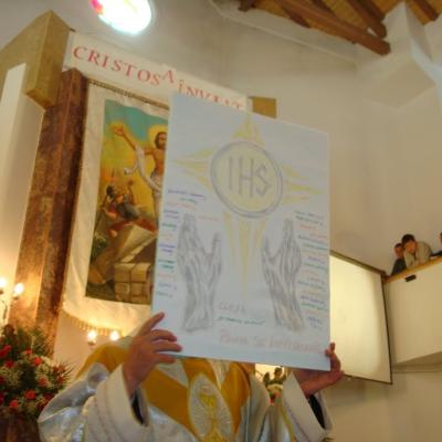 15 mai: Cleja "Sf. Francisc de Assisi": Prima Sfântă Împărtăşanie