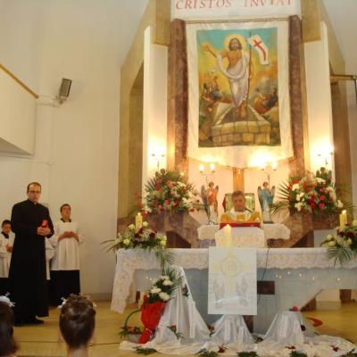 15 mai: Cleja "Sf. Francisc de Assisi": Prima Sfântă Împărtăşanie