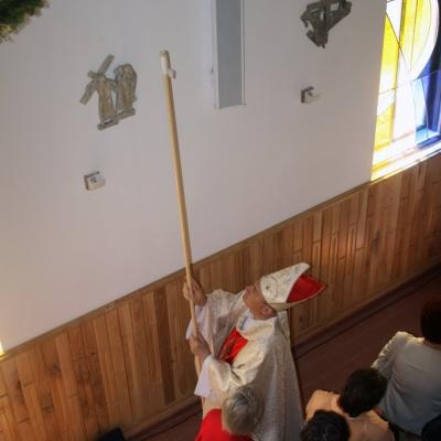 21 mai: Poiana Micului: Sfinţirea bisericii "Fericitul Ioan Paul al II-lea" şi consacrarea altarului (foto: Eduard Lucaci)