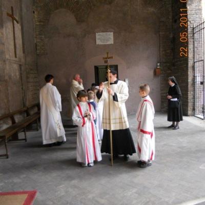 22 mai: Roma: Prima Sfântă Împărtăşanie în comunitatea catolicilor români