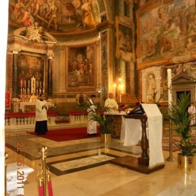 22 mai: Roma: Prima Sfântă Împărtăşanie în comunitatea catolicilor români