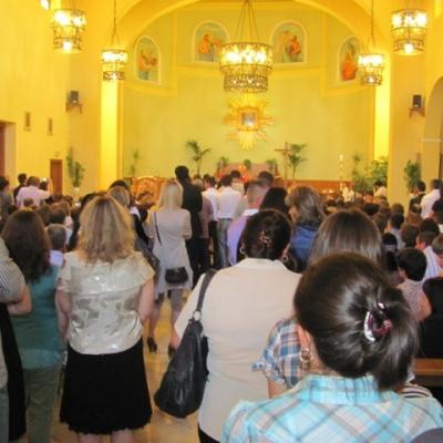 29 mai: Roma: Sacramentul Mirului la comunitatea românilor