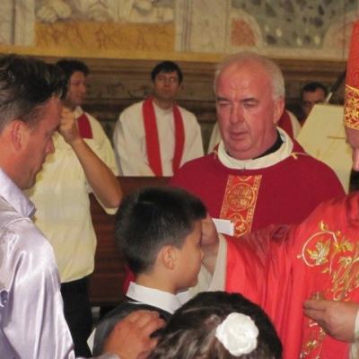 29 mai: Roma: Sacramentul Mirului la comunitatea românilor