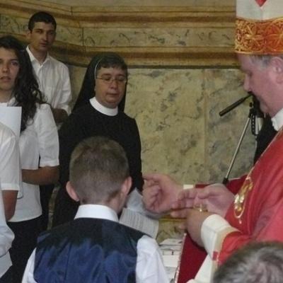 29 mai: Roma: Sacramentul Mirului la comunitatea românilor