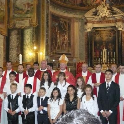 29 mai: Roma: Sacramentul Mirului la comunitatea românilor