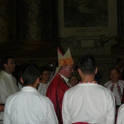 29 mai: Roma: Sacramentul Mirului la comunitatea românilor