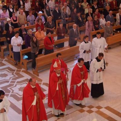 12 iunie: Iaşi: Vizita elevilor Seminarului Liceal din Bacău la catedrală