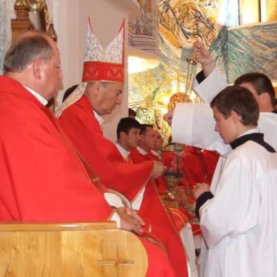 12 iunie: Iaşi: Vizita elevilor Seminarului Liceal din Bacău la catedrală