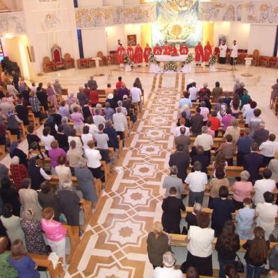 12 iunie: Iaşi: Vizita elevilor Seminarului Liceal din Bacău la catedrală