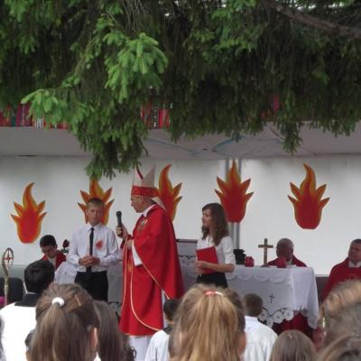 13 iunie: Ploscuţeni: Primirea sacramentului Mirului