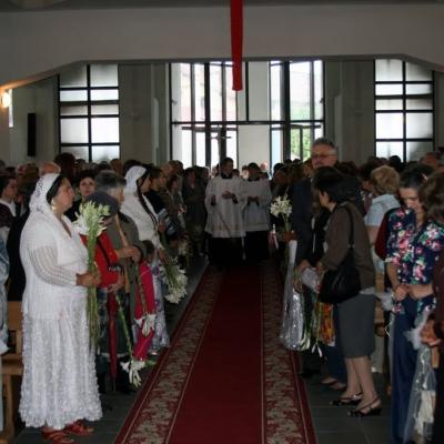 13 iunie: Iaşi: Hramul Parohiei "Sfântul Anton". Foto: Eduard Lucaci
