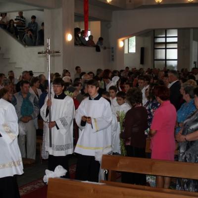 13 iunie: Iaşi: Hramul Parohiei "Sfântul Anton". Foto: Eduard Lucaci