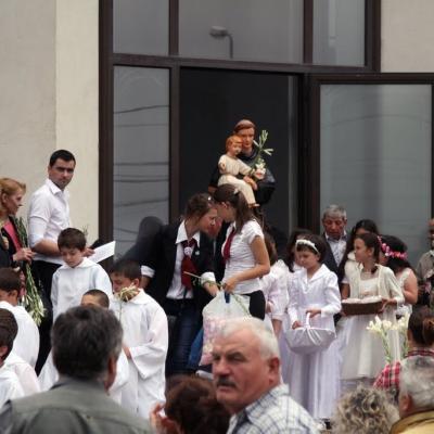 13 iunie: Iaşi: Hramul Parohiei "Sfântul Anton". Foto: Eduard Lucaci