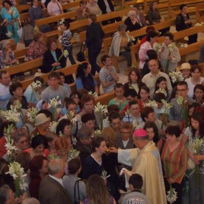 14 iunie: Iaşi: Sfinţirea crinilor