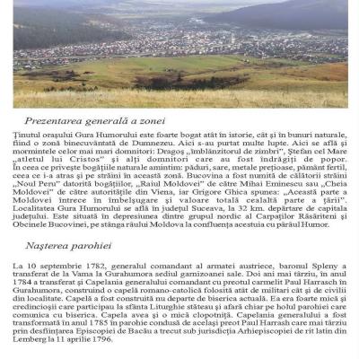 18 iunie: Sărbătoare deosebită la Gura Humorului