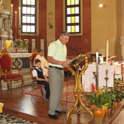 26 iunie: Padova: Prima Sfântă Împărtăşanie