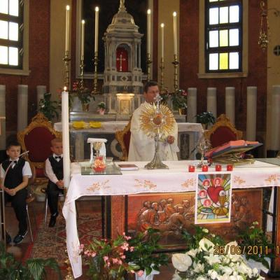 26 iunie: Padova: Prima Sfântă Împărtăşanie