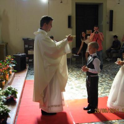 26 iunie: Padova: Prima Sfântă Împărtăşanie