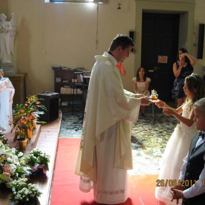 26 iunie: Padova: Prima Sfântă Împărtăşanie