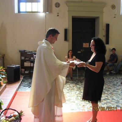 26 iunie: Padova: Prima Sfântă Împărtăşanie