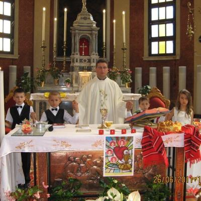 26 iunie: Padova: Prima Sfântă Împărtăşanie