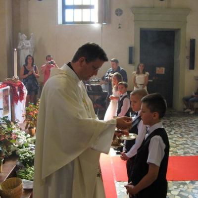 26 iunie: Padova: Prima Sfântă Împărtăşanie