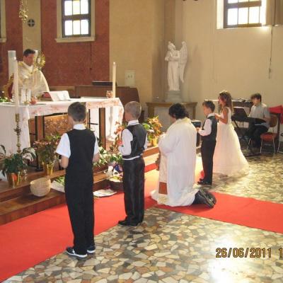 26 iunie: Padova: Prima Sfântă Împărtăşanie