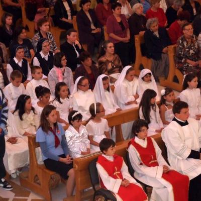 26 iunie: Iaşi: Procesiunea de Trupul şi Sângele Domnului la catedrală - I