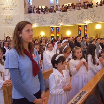 26 iunie: Iaşi: Procesiunea de Trupul şi Sângele Domnului la catedrală - I