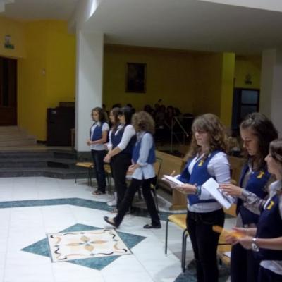 2 iulie: Oneşti: Promisiunea tinerilor franciscani