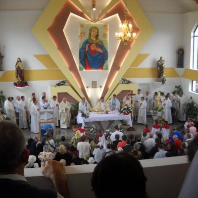 2 iulie: Bacău: Primul hram al comunităţii "Inima Neprihănită a Mariei"