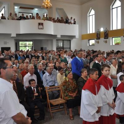 2 iulie: Bacău: Primul hram al comunităţii "Inima Neprihănită a Mariei"