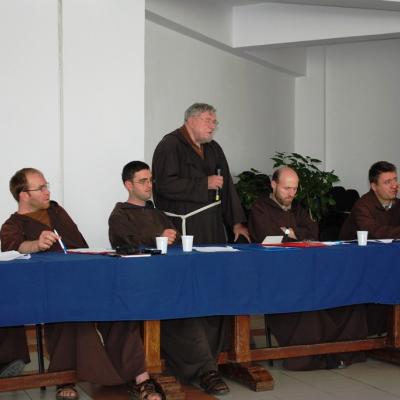 6-9 iulie 2011: Oneşti: Al doilea capitul electiv al Fraţilor Capucini din Custodia "Fericitul Ieremia"