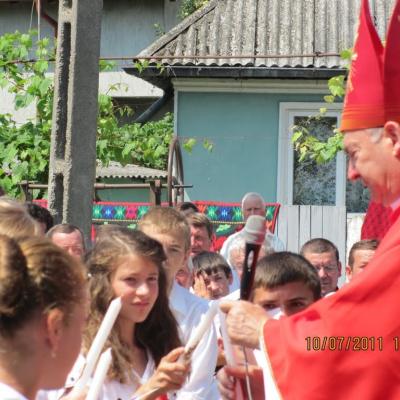 10 iulie: Galbeni: Administrarea Mirului