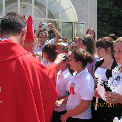 10 iulie: Galbeni: Administrarea Mirului