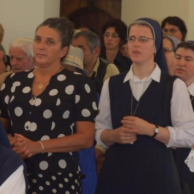 26 iulie: Iaşi: Funeraliile sorei Fiorella Chinappi, din Congregaţia "Fiicele Sfintei Maria a Divinei Providenţe" (Foto: Ovidiu Bişog)