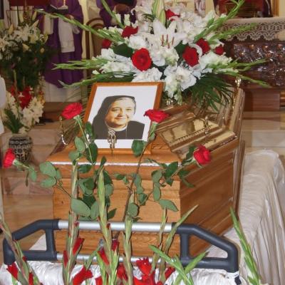 26 iulie: Iaşi: Funeraliile sorei Fiorella Chinappi, din Congregaţia "Fiicele Sfintei Maria a Divinei Providenţe" (Foto: Ovidiu Bişog)