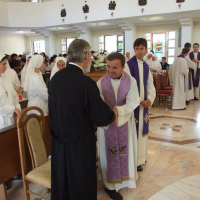 26 iulie: Iaşi: Funeraliile sorei Fiorella Chinappi, din Congregaţia "Fiicele Sfintei Maria a Divinei Providenţe" (Foto: Ovidiu Bişog)