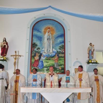 6 august: Sărata-Băi: Sfinţirea bisericii "Sfânta Fecioara Maria de Fatima"