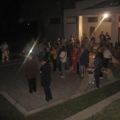 13 august: Oneşti: Marşul Credinţei